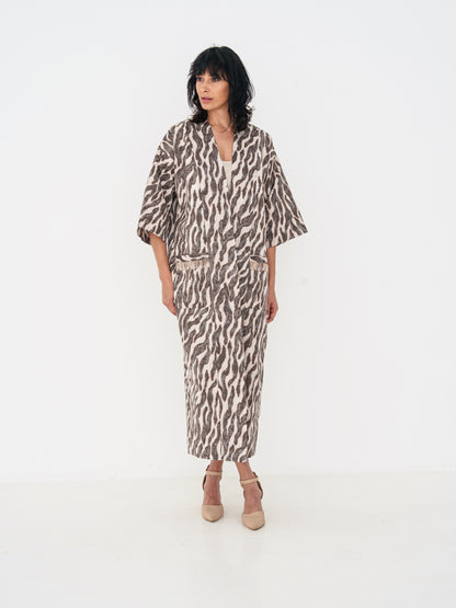 Abaya - Animal Print