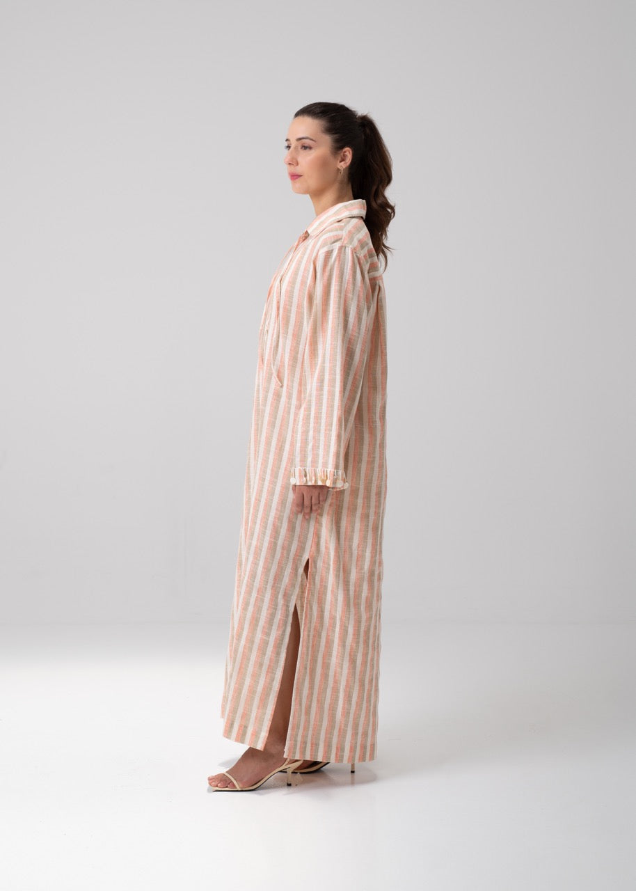 Long Kaftan - Striped